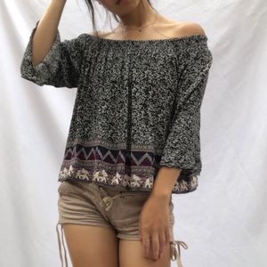 Flowy Boho Top 🐘